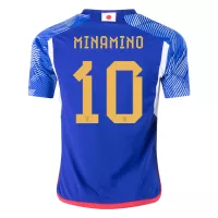 MINAMINO #10 Japan Jersey 2022 Home World Cup - elmontyouthsoccer