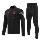 AC Milan Jacket Tracksuit 2022 - Black - elmontyouthsoccer