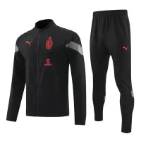 AC Milan Jacket Tracksuit 2022 - Black - elmontyouthsoccer