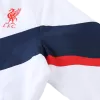 Liverpool Hoodie Windbreaker Jacket 2022/23 - White - ijersey