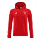 Arsenal Hoodie Jacket 2022/23 - Red - elmontyouthsoccer