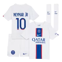 Youth NEYMAR JR #10 PSG Jersey Whole Kit 2022/23 Third - elmontyouthsoccer