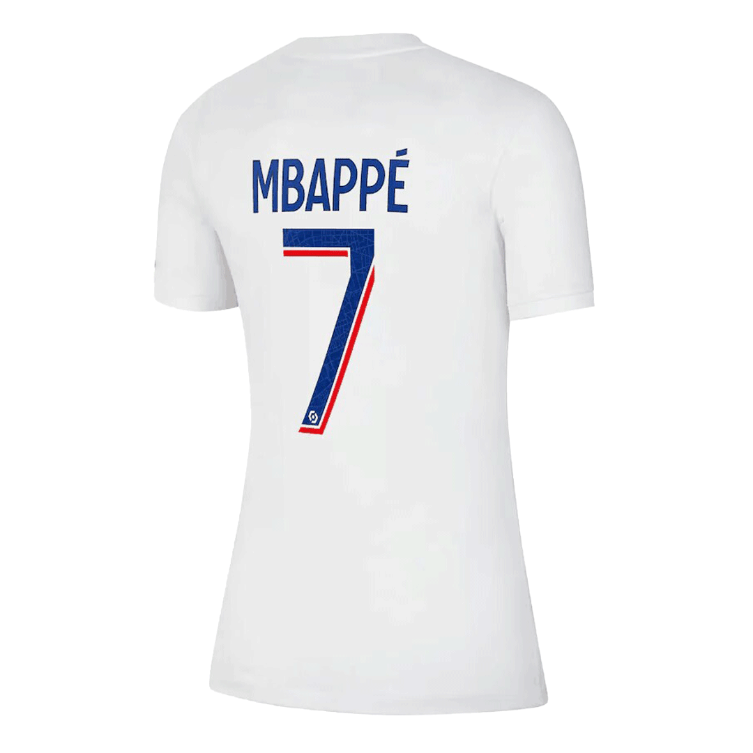 2021-22 PSG Paris MBAPPE 7 Fourth Shirt Official Player Issue Size