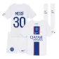 Youth MESSI #30 PSG Jersey Whole Kit 2022/23 Third - elmontyouthsoccer