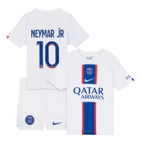 Youth NEYMAR JR #10 PSG Jersey Kit 2022/23 Third - elmontyouthsoccer