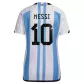 MESSI #10 Argentina Jersey 2022 Home - Women World Cup - elmontyouthsoccer