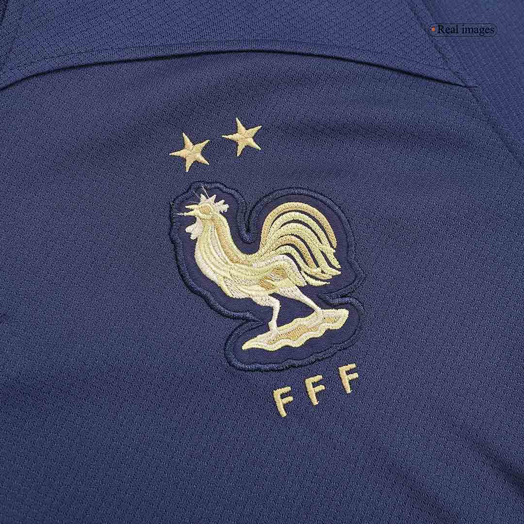 France Home 2022 World Cup Football Jersey And Shorts In