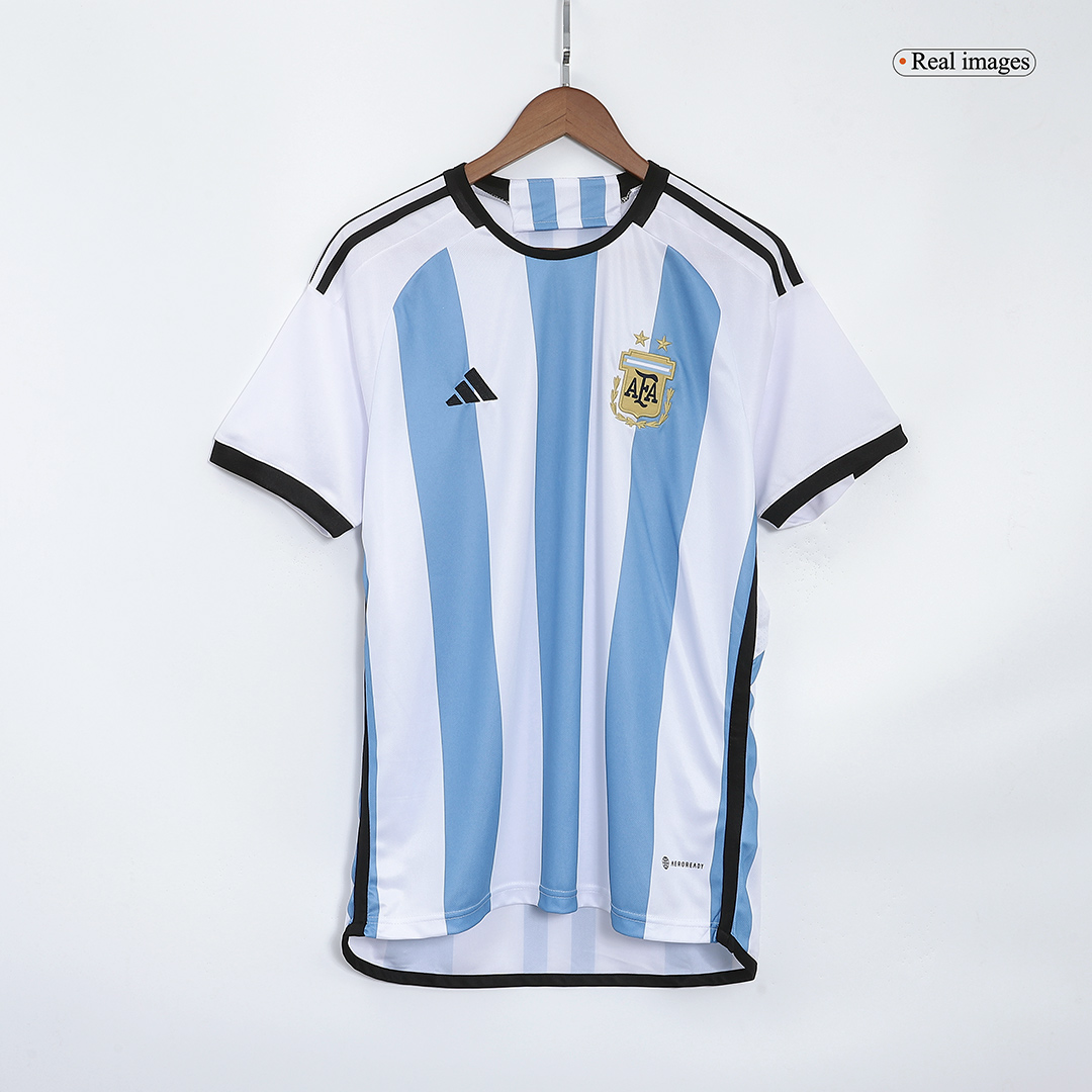 Men's | Messi Argentina Adidas 2022 Winners Home Futbol Sports Soccer  Jersey And Short