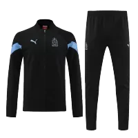 Marseille Jacket Tracksuit 2022/23 - Black - elmontyouthsoccer
