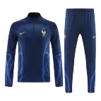France Tracksuit 2022 - Navy - elmontyouthsoccer
