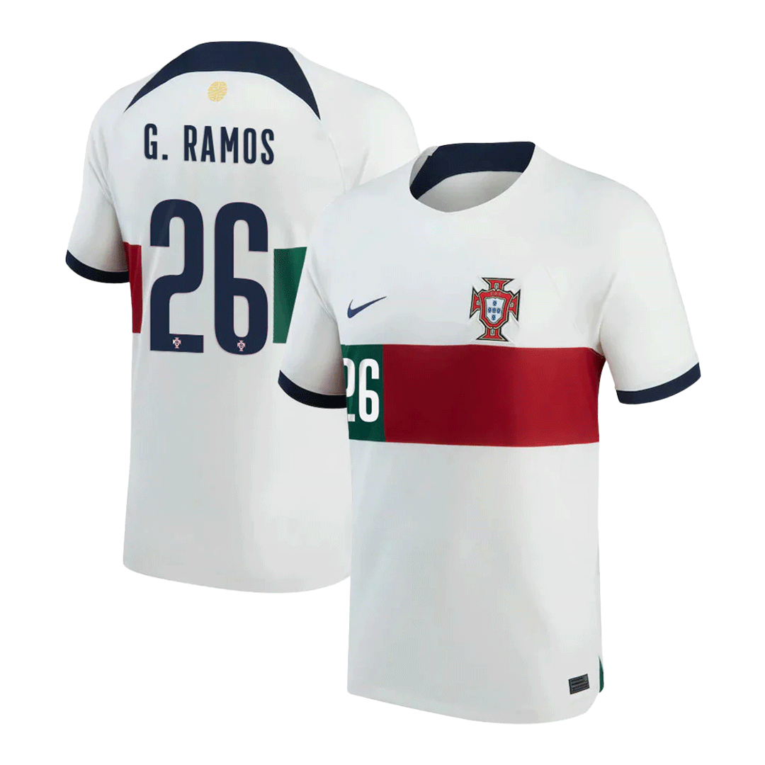 G.RAMOS #26 Portugal Jersey 2022 Away World Cup - ijersey