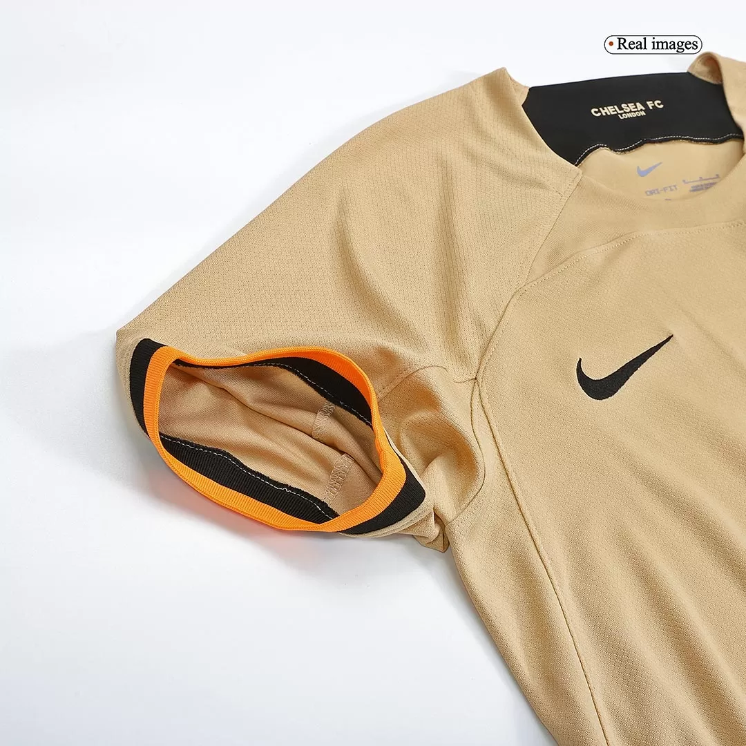 Chelsea Nike Women's 2022/23 Third Replica Jersey - Gold