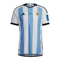 Argentina Jersey 2022 Final Edition Authentic Home World Cup - elmontyouthsoccer