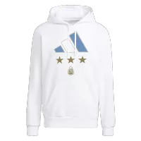 Argentina Hoodie Sweatshirt 2022 - White - elmontyouthsoccer