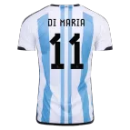 DI MARIA #11 Argentina Jersey 2022 Home -THREE STARS - elmontyouthsoccer