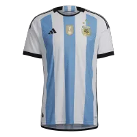 Argentina Jersey 2022 Authentic Home World Cup -THREE STAR - elmontyouthsoccer