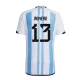 ROMERO #13 Argentina Jersey 2022 Authentic Home World Cup -THREE STARS - ijersey