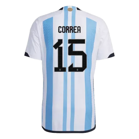 CORREA #15 Argentina Jersey 2022 Authentic Home World Cup -THREE STARS - ijersey