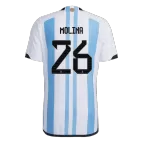 Argentina MESSI #10 Away 3 Stars Jersey Player's Version 2022/23