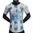 Argentina Jersey 2022 Authentic Home World Cup -THREE STARS Commemorative - elmontyouthsoccer