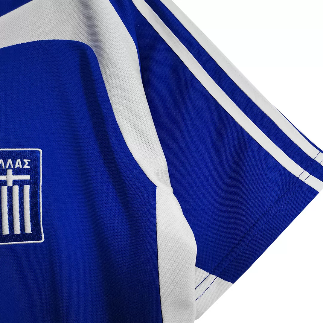 Retro Euro Cup 2004 Greece Away Soccer Jersey