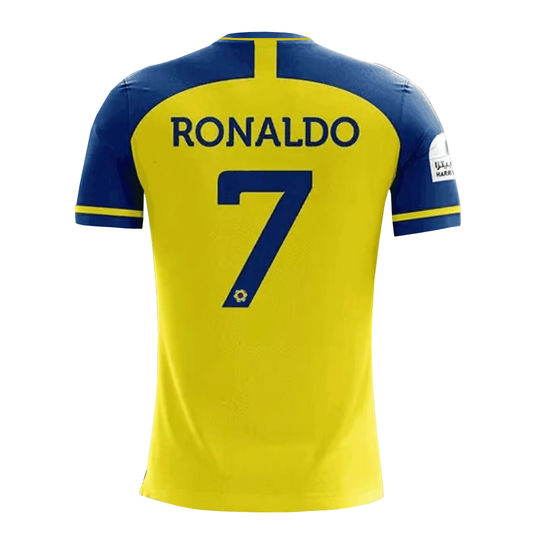 beha Vervolgen erwt RONALDO #7 Al Nassr Jersey 2022/23 Authentic Home | Elmont Youth Soccer