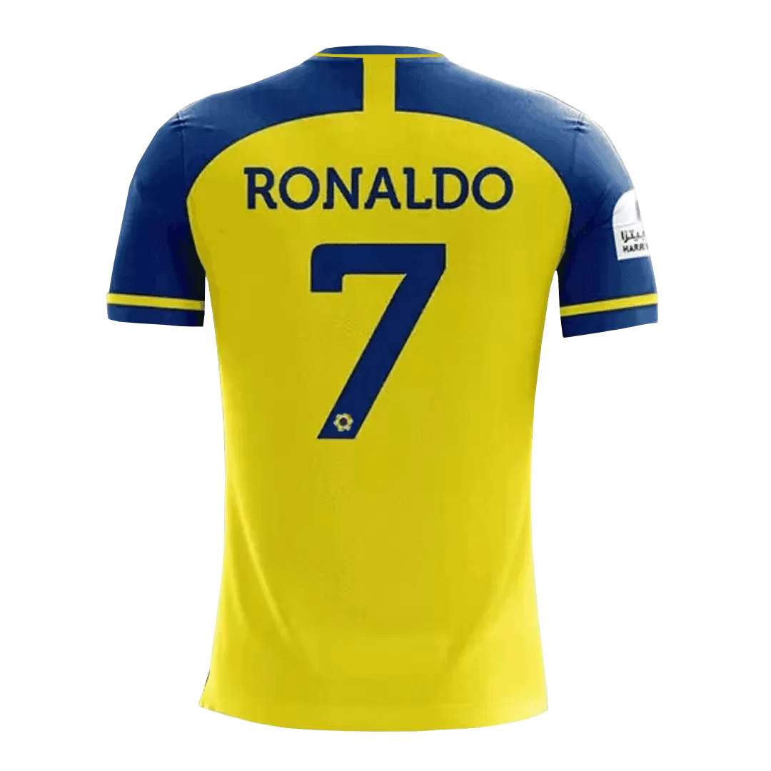 Ronaldo CR7 Jersey kids uniform AL Nassr Fc Saudi arabia Player version 2023