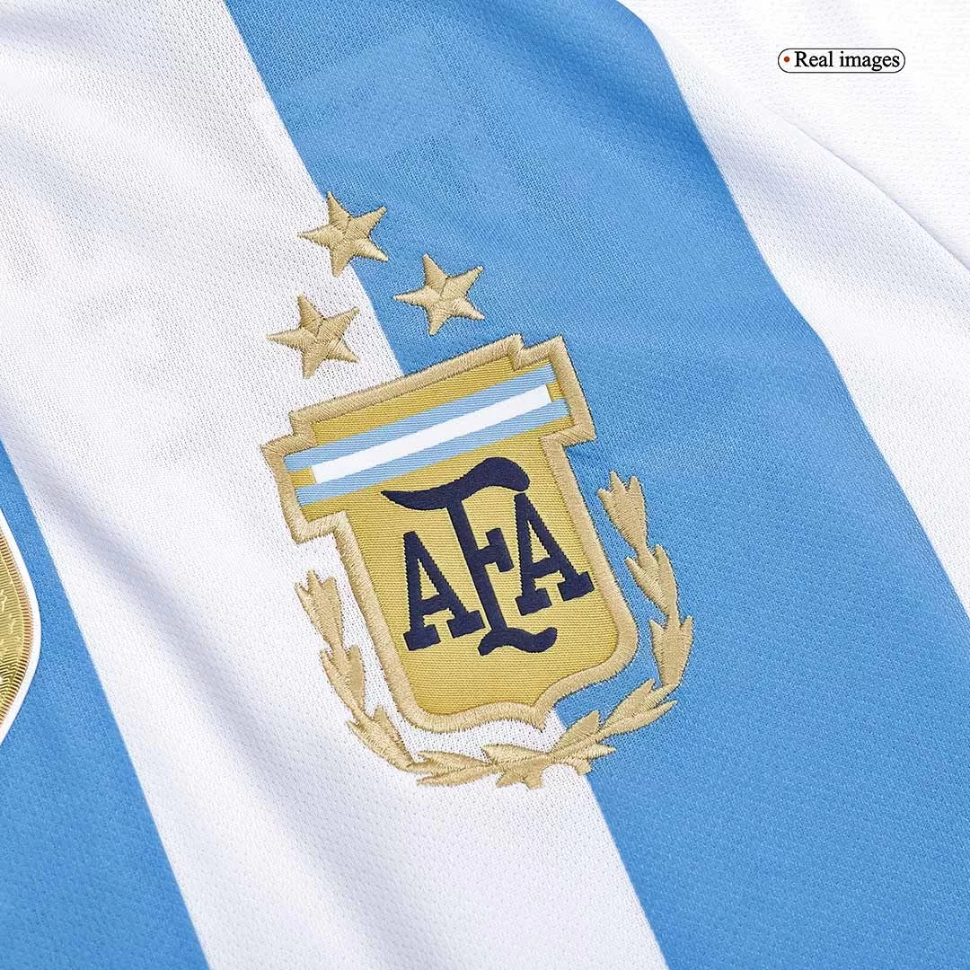 Argentina Jersey 2022 Home World Cup -THREE STAR - elmontyouthsoccer