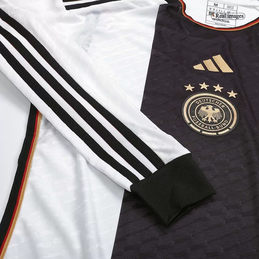 Germany Home Authentic Shirt 2022 - Long Sleeve