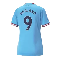 HAALAND #9 Manchester City Jersey 2022/23 Home - Women - elmontyouthsoccer