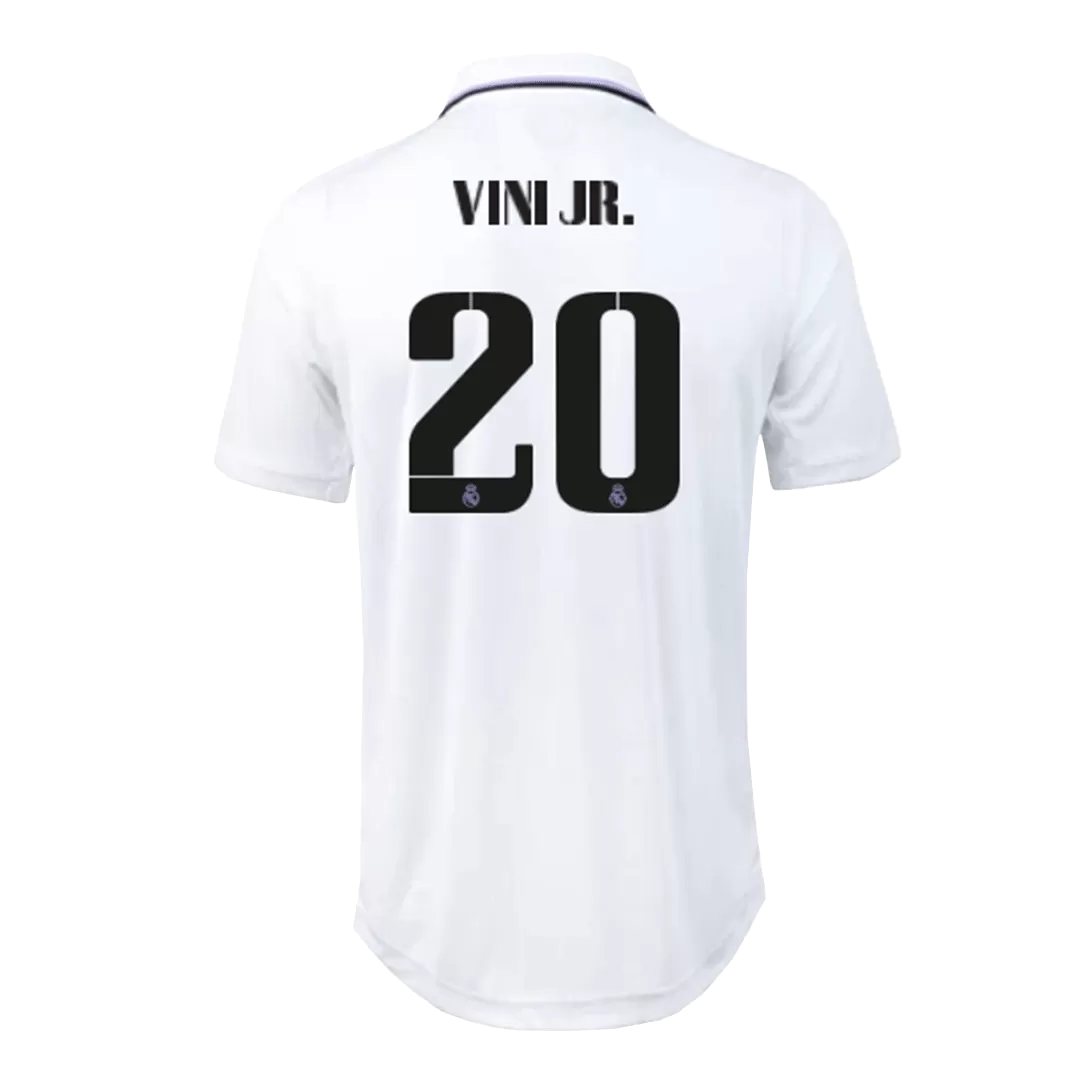 VINI JR. #20 Real Madrid Jersey 2022/23 Authentic Home