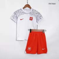 Youth Poland Jersey Kit 2022 Home World Cup - elmontyouthsoccer