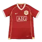 Manchester United Home Jersey Retro 2006/07 By - ijersey