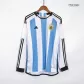 Argentina Home Jersey 2022 - Long Sleeve World Cup -THREE STARS - elmontyouthsoccer