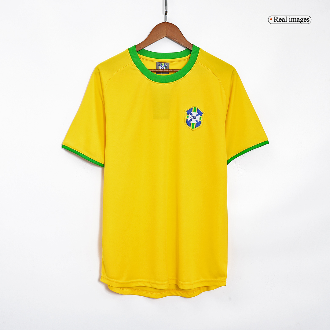 Nike Brazil Pele 10 Home Jersey 2020-2021 (Fan Style Printing)