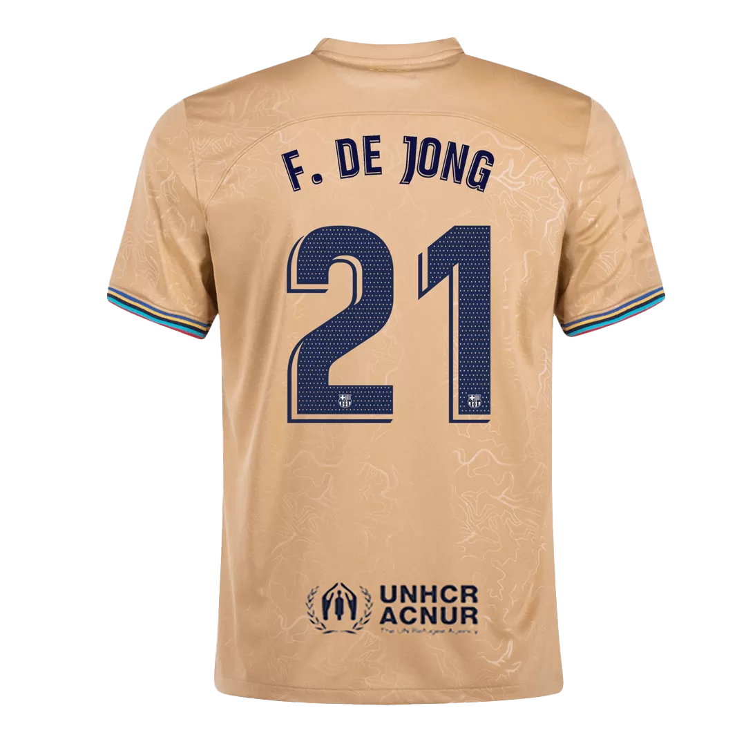 正規品] FCバルセロナ ユニフォーム 22-23 #21 F.DE JONG