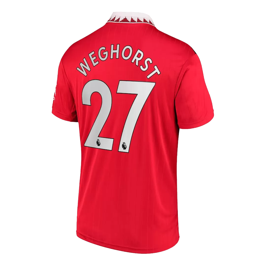 WEGHORST #27 Manchester United Jersey 2022/23 Home