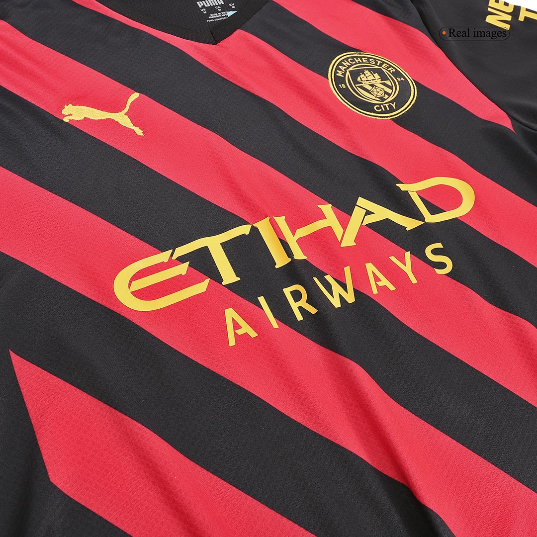 Manchester City Long Sleeve Away Shirt 2022/23