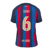 GAVI #6 Barcelona Jersey 2022/23 Authentic Home - UCL - elmontyouthsoccer