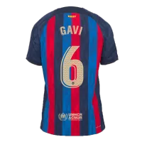 GAVI #6 Barcelona Jersey 2022/23 Authentic Home - elmontyouthsoccer