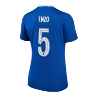 ENZO #5 Chelsea Jersey 2022/23 Home - Women - UCL - elmontyouthsoccer