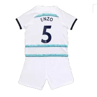 Youth ENZO #5 Chelsea Jersey Kit 2022/23 Away - elmontyouthsoccer