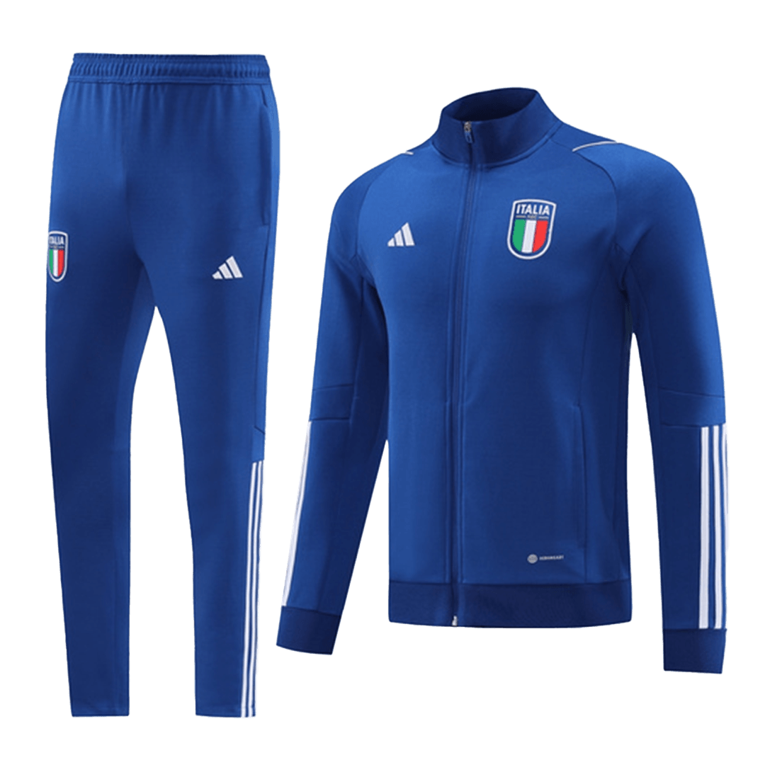 Italy Jacket Tracksuit 2022/23 - Blue - ijersey