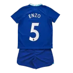 Youth ENZO #5 Chelsea Jersey Kit 2022/23 Home - elmontyouthsoccer