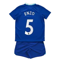 Youth ENZO #5 Chelsea Jersey Kit 2022/23 Home - elmontyouthsoccer