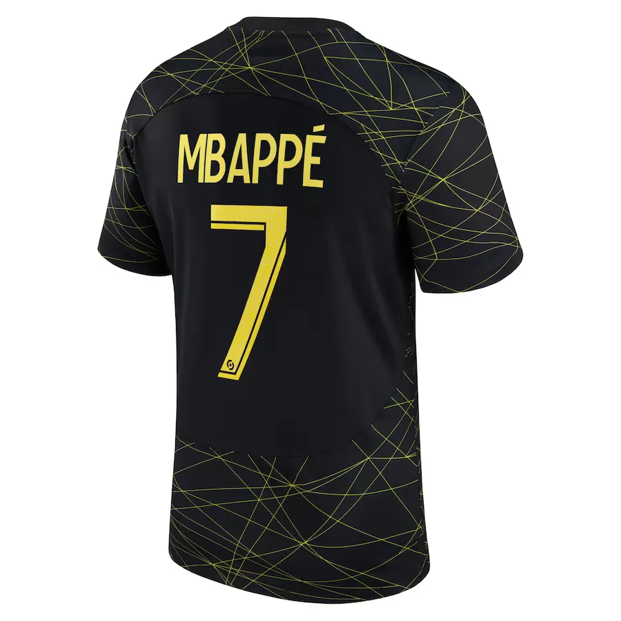 MBAPPÉ #7 PSG Jersey 2022/23 Fourth Away