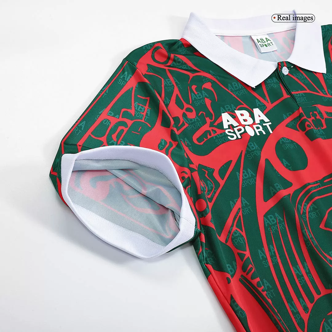 ABA Sport Mexico Authentic 1998 World Cup Soccer Jersey Green Small