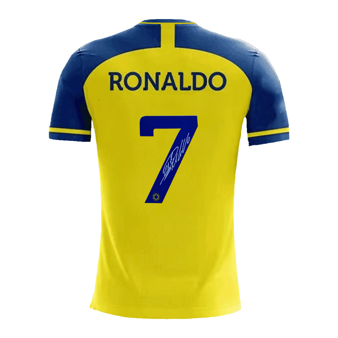 Buy Sports Polyester Al-NASSR Ronaldo Football Jersey for Men_Cristiano  Ronaldo 7(12-18Months) Multicolour at