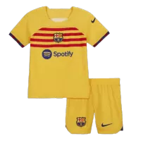 Youth Barcelona Jersey Kit 2022/23 Fourth Away - ijersey