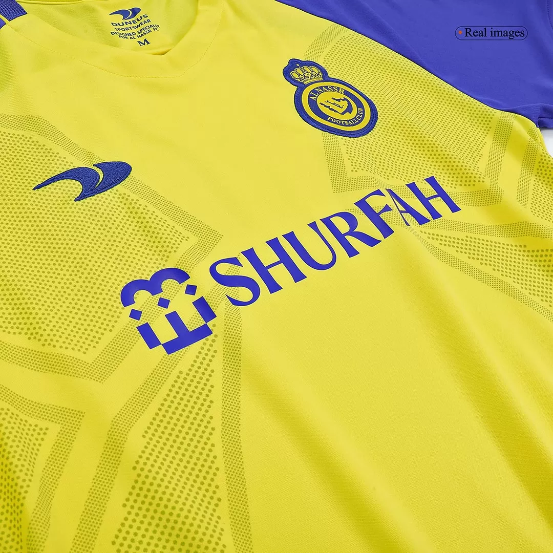 Al Nassr Jersey Kit 2022/23 Home - elmontyouthsoccer